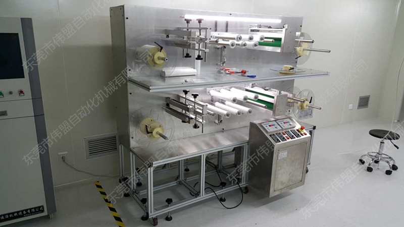 靜電卷材除塵機(jī)，光學(xué)模組卷料除塵機(jī)，光學(xué)模組卷料清潔機(jī)